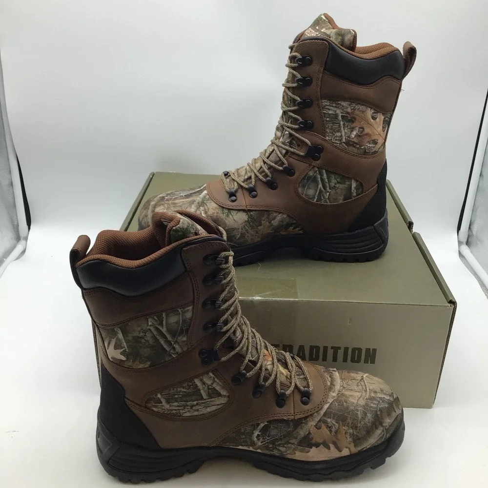RedHead Expedition Ultra Kanati Hunting Boots 1000g Thinsulate Size 13W Camo NEW